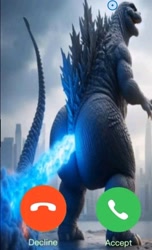 Size: 1055x1735 | Tagged: safe, ai artwork, fart, godzilla, phone call